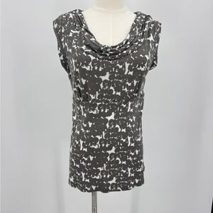 Sleeveless stretch Jersey Printed Banana Republic Top